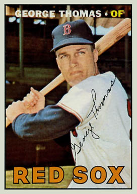 1967 Topps George Thomas #184 Baseball Card