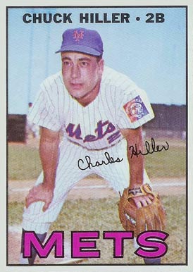 1967 Topps Chuck Hiller #198 Baseball Card