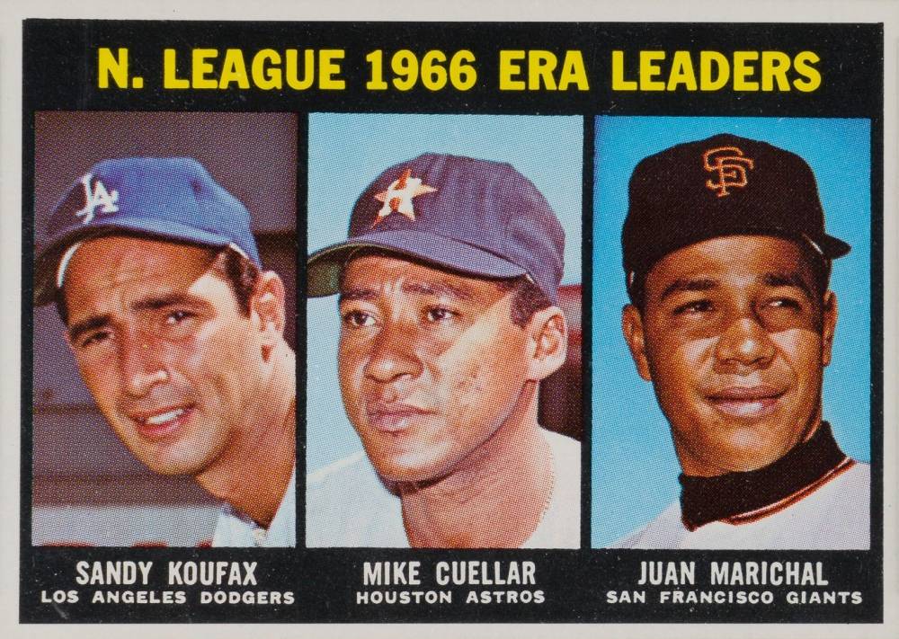 1967 Topps N.L. E.R.A. Leaders #234 Baseball Card