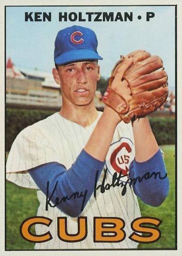 1967 Topps Ken Holtzman #185 Baseball Card