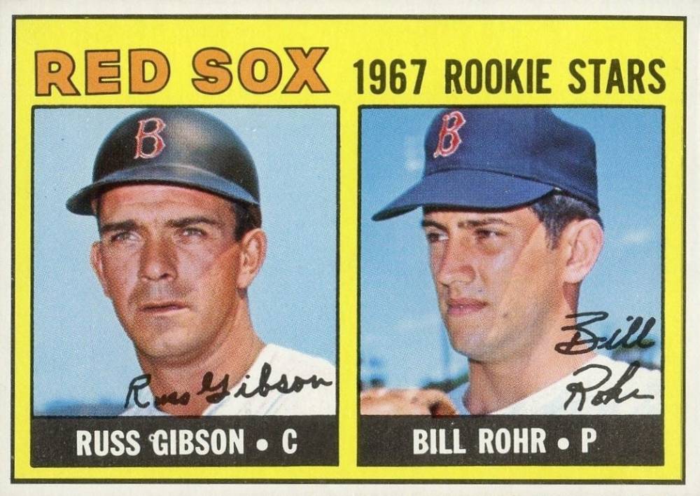 1967 Topps Red Sox Rookies #547 Baseball Card