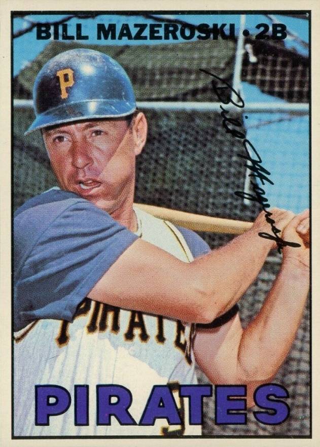 1967 Topps Bill Mazeroski #510 Baseball Card