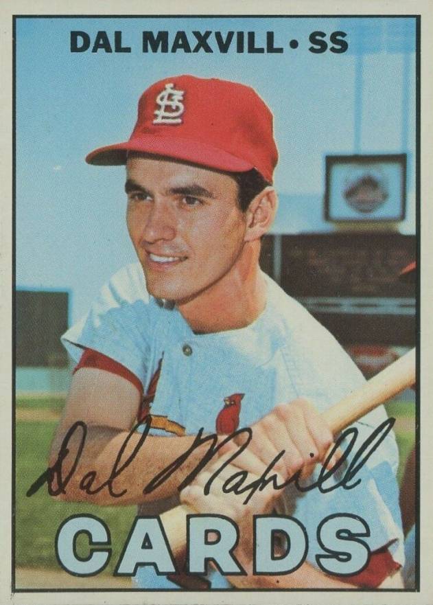 1967 Topps Dal Maxvill #421 Baseball Card
