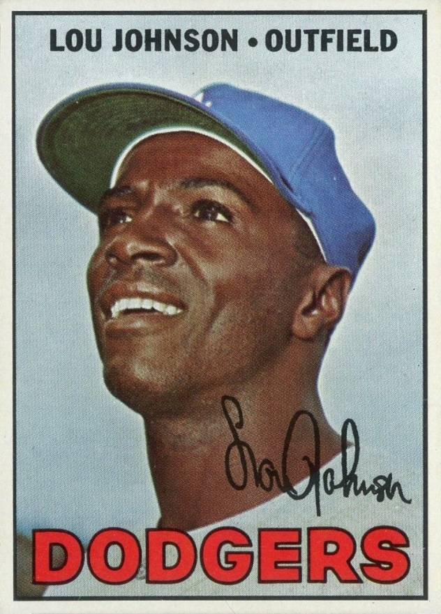 1967 Topps Lou Johnson #410 Baseball Card
