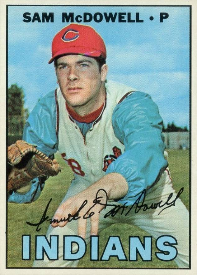 1967 Topps Sam McDowell #295 Baseball Card