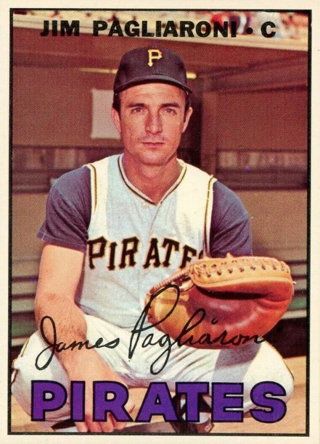 1967 Topps Jim Pagliaroni #183 Baseball Card