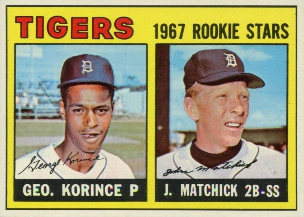1967 Topps Tigers 1967 Rookie Stars #72 Baseball Card