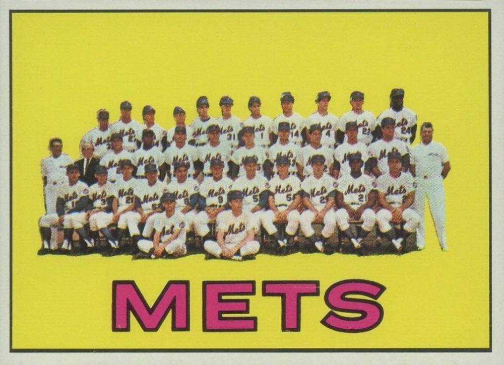 1967 Topps New York Mets #42 Baseball Card