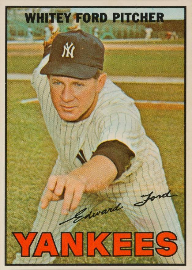 1967 Topps Whitey Ford #5 Baseball Card