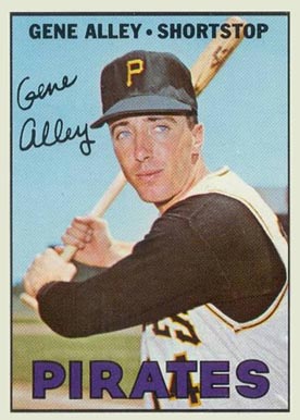 1967 Topps Gene Alley #283 Baseball Card