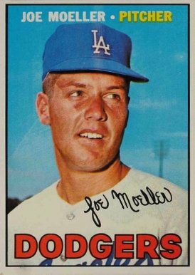 1967 Topps Joe Moeller #149b Baseball Card
