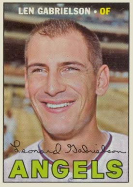1967 Topps Len Gabrielson #469 Baseball Card