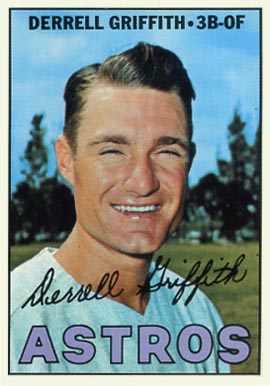 1967 Topps Derrell Griffith #502 Baseball Card