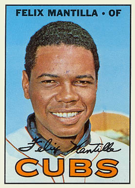 1967 Topps Felix Mantilla #524 Baseball Card