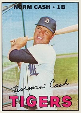 1967 Topps Norm Cash #540 Baseball Card