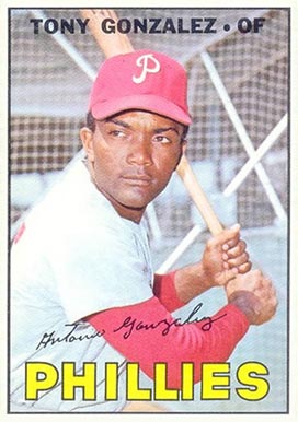 1967 Topps Tony Gonzalez #548 Baseball Card