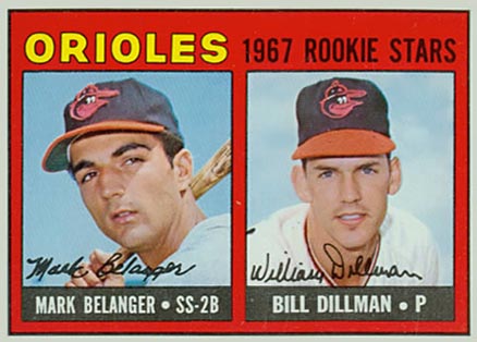 1967 Topps Orioles Rookies #558 Baseball Card
