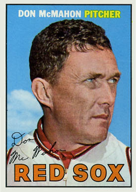 1967 Topps Don McMahon #7 Baseball Card