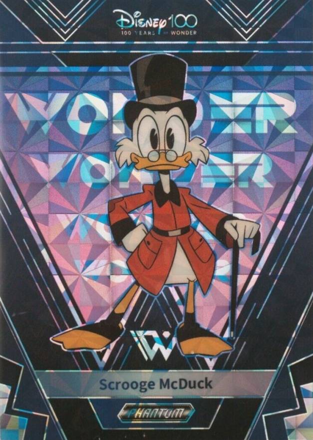 2023 Kakawow Phantom DISNEY100 Wondrous Character Wonder Scrooge McDuck #9 Non-Sports Card