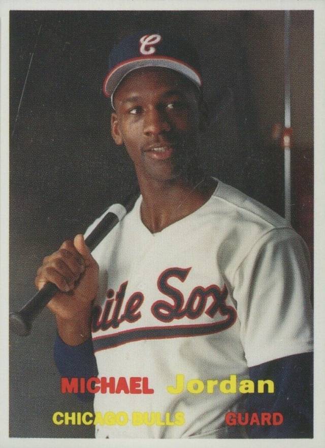 1990 SCD Baseball Pocket Price Guides-Hand Cut Michael Jordan #51 Baseball Card