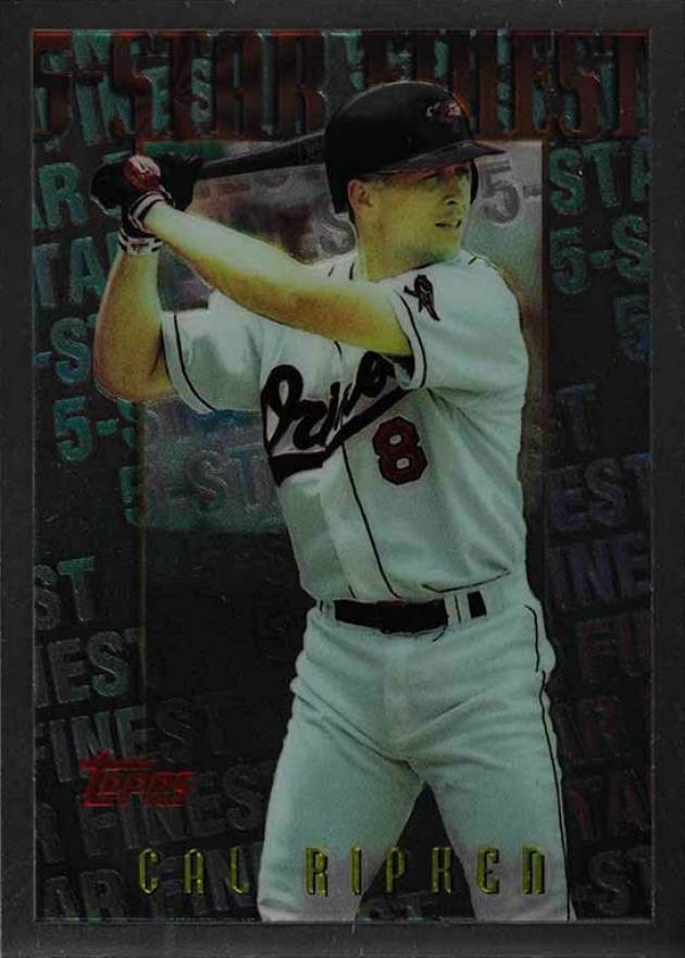1996 Topps Mystery Finest Cal Ripken Jr. #M23 Baseball Card