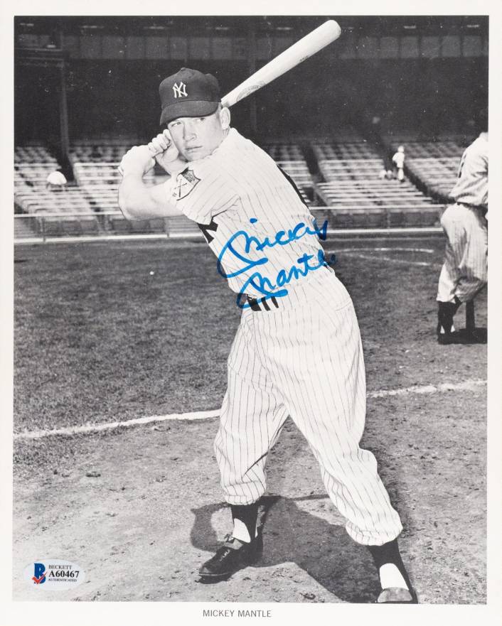 1961 Manny's Baseball Land Mickey Mantle # Baseball Card