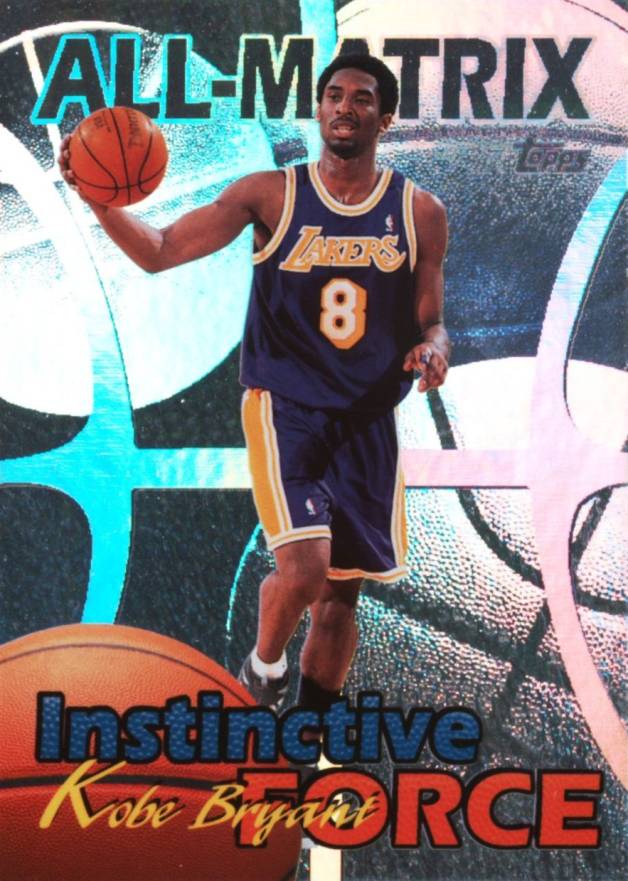 1999 Topps All-Matrix Kobe Bryant #AM15 Basketball Card