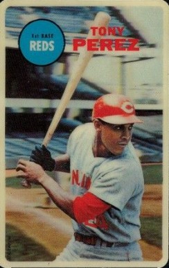 1968 Topps 3-D Tony Perez # Baseball Card