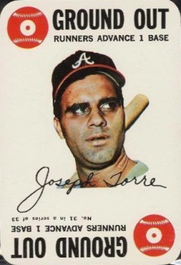 1968 Topps Game Joe Torre #31 Baseball Card