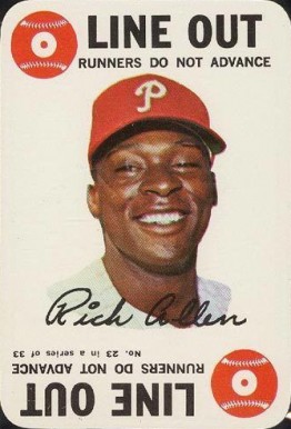 1968 Topps Game Rich Allen #23 Baseball Card