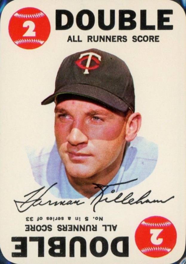 1968 Topps Game Harmon Killebrew #5 Baseball Card