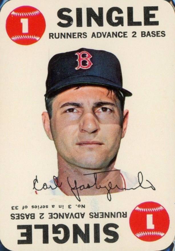 1968 Topps Game Carl Yastrzemski #3 Baseball Card