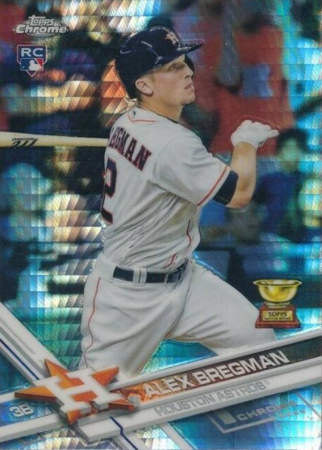 2017 Topps Chrome Alex Bregman #9 Baseball Card