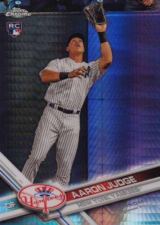2017 Topps Chrome Aaron Judge #169 Baseball Card