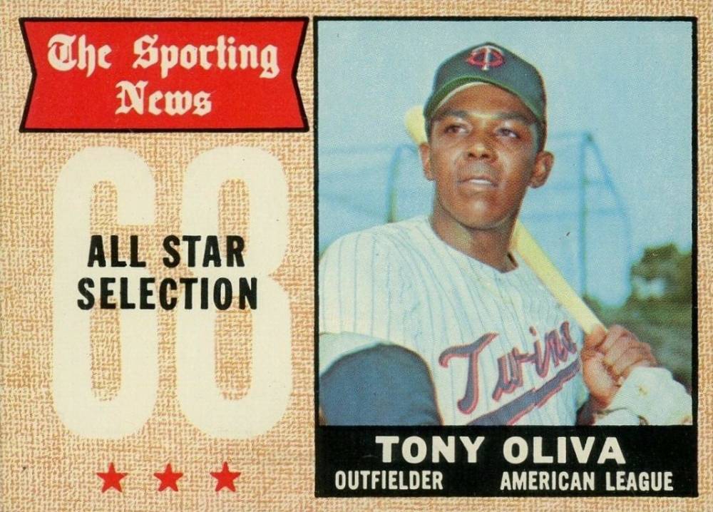 1968 Topps Tony Oliva #371 Baseball Card