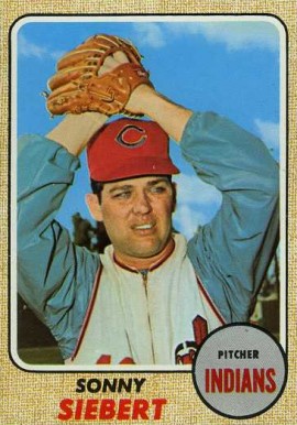 1968 Topps Sonny Siebert #295 Baseball Card