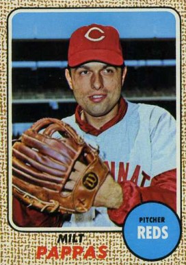 1968 Topps Milt Pappas #74 Baseball Card