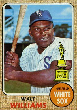 1968 Topps Walt Williams #172 Baseball Card