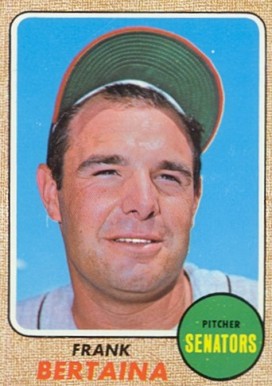1968 Topps Frank Bertaina #131 Baseball Card