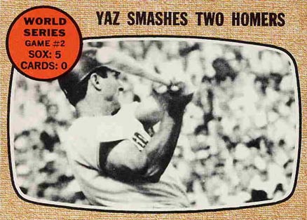 1968 Topps World Series Game #2 #152 Baseball Card