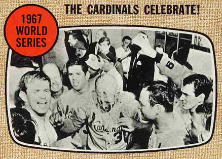 1968 Topps The Cardinals Celebrate #158 Baseball Card