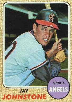 1968 Topps Jay Johnstone #389 Baseball Card