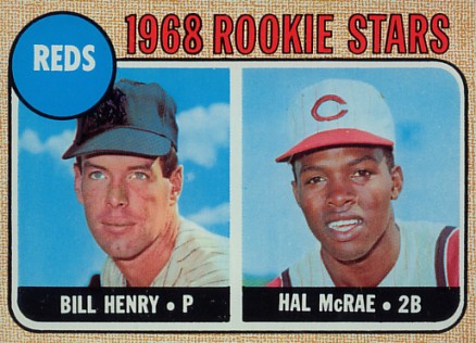 1968 Topps Reds Rookies #384 Baseball Card