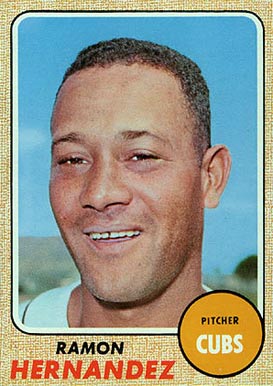 1968 Topps Ramon Hernandez #382 Baseball Card