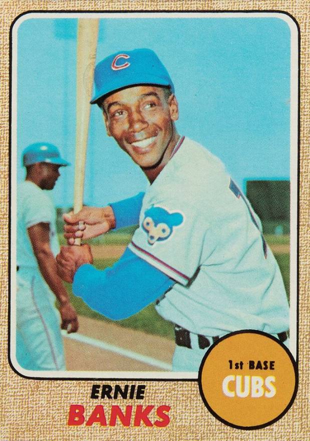 1968 Topps Ernie Banks #355 Baseball Card