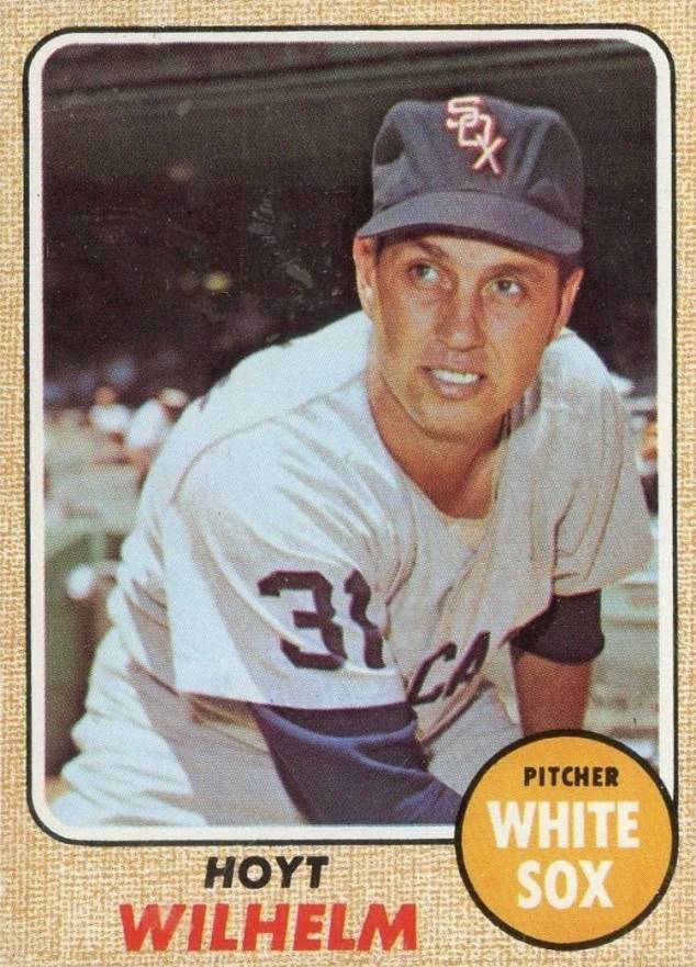 1968 Topps Hoyt Wilhelm #350 Baseball Card