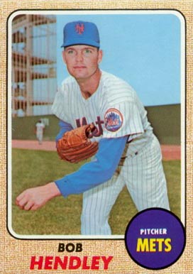 1968 Topps Bob Hendley #345 Baseball Card