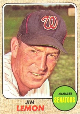 1968 Topps Jim Lemon #341 Baseball Card