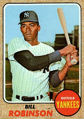 1968 Topps Bill Robinson #337 Baseball Card