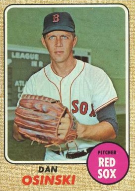 1968 Topps Dan Osinski #331 Baseball Card